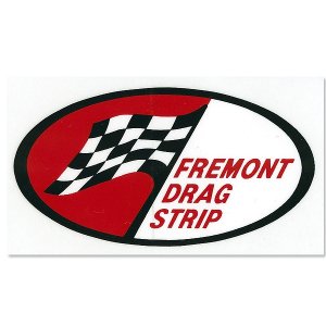 画像: ホットロッド ステッカー FREMONT DRAG STRIP ステッカ