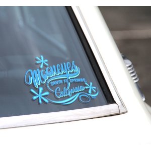 画像: MOONEYES California Pinstripe Sticker ブルー