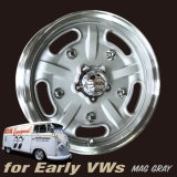 画像: Speed Master Wheel 15×5 VW用【マググレー】 (SMW155205-G)