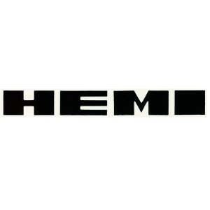 画像: ホットロッド ステッカー Moparデカール HEMI 抜き文字タイプ