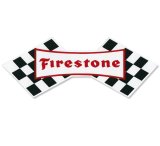 画像: ホットロッド ステッカー Firestone ステッカー