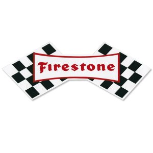 画像: ホットロッド ステッカー Firestone ステッカー