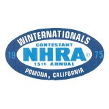 画像: ホットロッド ステッカー 1975 NHRA WINTERNATIONALS CONTESTANT ステッカー