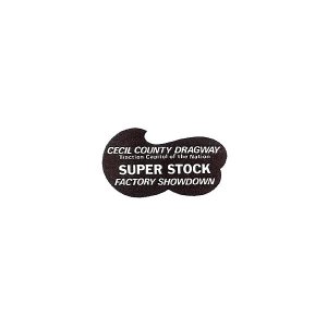 画像: ホットロッド ステッカー SUPER STOCK ステッカー