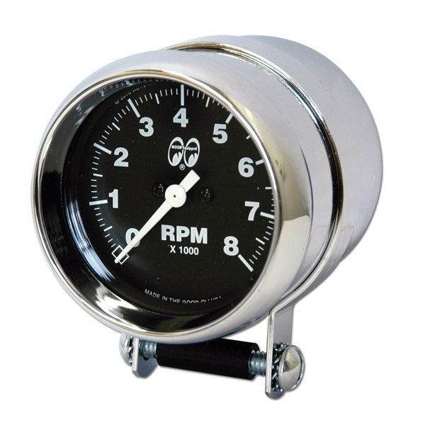 画像2: MOON Mini Tachometer Black 8000rpm (2)