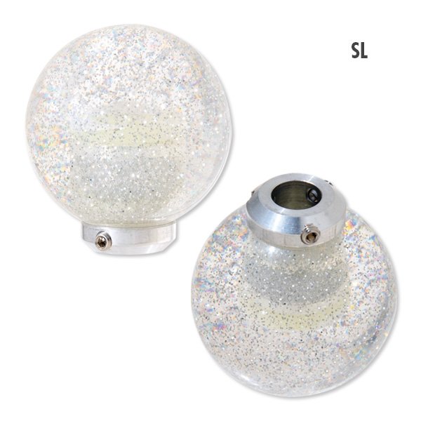 画像5: メタルフレーク ボール シフトノブ (5)