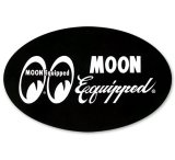 画像: MOON Equipped オーバル ステッカー