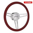 画像1: Budnik Steering Wheel Chicane 13-3/4inch (1)