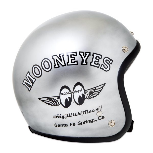 ムーンアイズ Fly with MOON ジェット ヘルメット MOONEYES