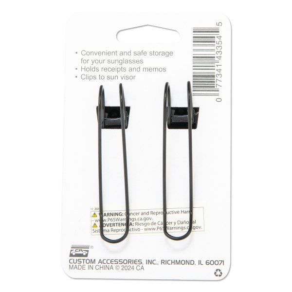 画像4: バイザー サングラス クリップ (4)