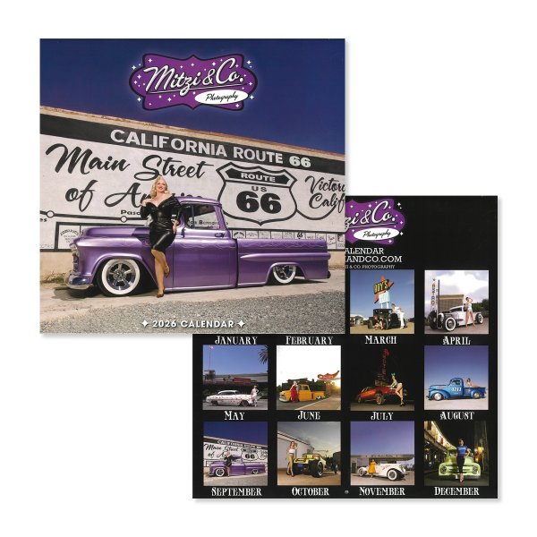 画像1: 2026年 ピンナップ ガール カレンダー (1)