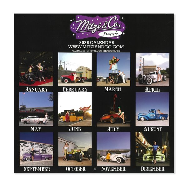 画像3: 2026年 ピンナップ ガール カレンダー (3)