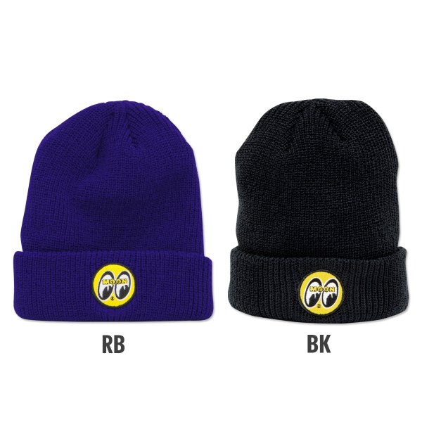 ニットビーニー MOCHA rosary moon rosarymoon beanie black