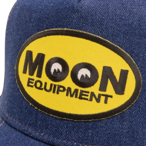 MOON デニム メッシュ キャップ