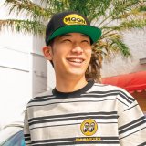 画像: MOON オーバル フラット バイザー ハット