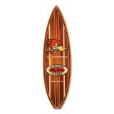 画像: Clay Smith Woodie Surfboard メタル サイン