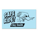画像: クレイ スミス ブラック SAFE RIDE! ステッカー