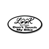 画像: Look Don't Touch My Bike ステッカー