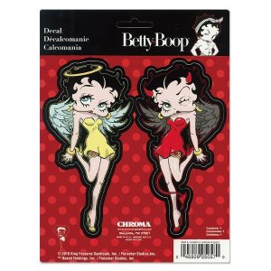 画像: Betty Boop Devil / Angel Stick Onz Decal