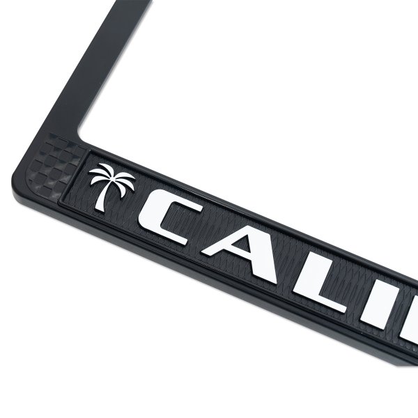 画像3: CALIFORNIA ライセンス プレート フレーム BK/WH for JPN サイズ (3)