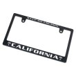 画像4: CALIFORNIA ライセンス プレート フレーム BK/WH for JPN サイズ (4)