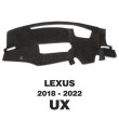 画像2: LEXUS(レクサス) '18-'22 UX ダッシュマット (2)