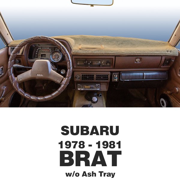 画像1: SUBARU(スバル) '78-81 ブラット ダッシュマット (1)