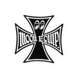 画像: MOON Equip. アイアン クロス ステッカー Sサイズ