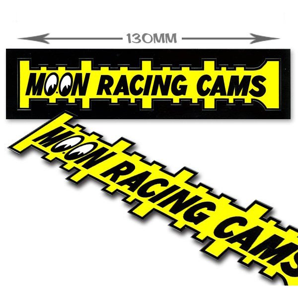 画像1: MOON Racing Cams ステッカー (1)