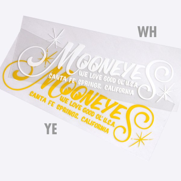 画像2: MOONEYES Logo 抜き Sticker　 (2)