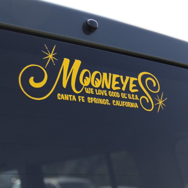 画像3: MOONEYES Logo 抜き Sticker　 (3)