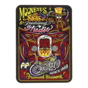 画像: MOON Signs & Pinstriping Studio ステッカー