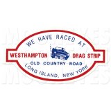 画像: ホットロッド WESTHAMPTON DRAG STRIP ステッカー