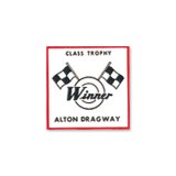 画像: ホットロッド ステッカー ALTON DRAGWAY ステッカー