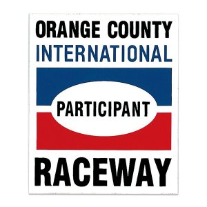 画像: HOT ROD ノスタルジック ステッカー Orange County Raceway Participant デカール