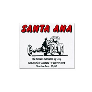 画像: ホットロッド ステッカー SANTA ANA DRAG STRIP ステッカー