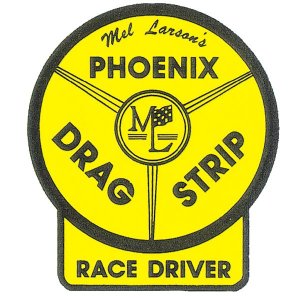 画像: ホットロッド ステッカー PHOENIX DRAG STRIP RACE DRIVER ステッカー