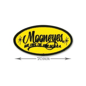 画像: MOONEYES Oval Logo パッチ S