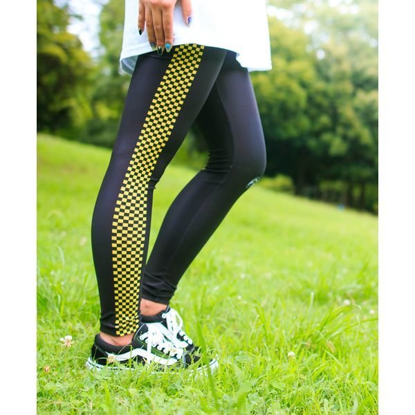 画像4: 【30%OFF】MOON レギンス チェッカー (4)