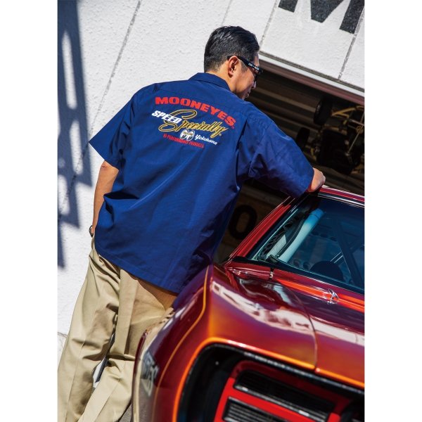 画像5: MOON レーシング ストライプ シャツ (5)