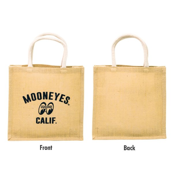 画像3: MOON CALIF. ジュート トートバッグ M (3)