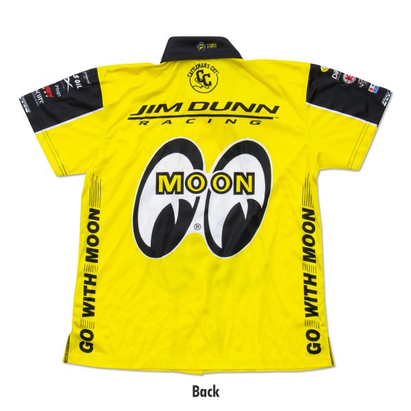 画像3: Jim Dunn Racing MOON Eyeshape レディース クルー シャツ (3)