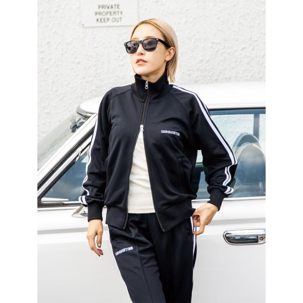 画像1: MOON Embroidery トラック ジャケット (1)