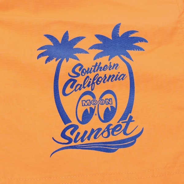 画像6:  MOON Palm Tree ナイロン ショート パンツ (6)