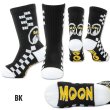 画像3: キッズ MOON チェッカー ライン ソックス (3)