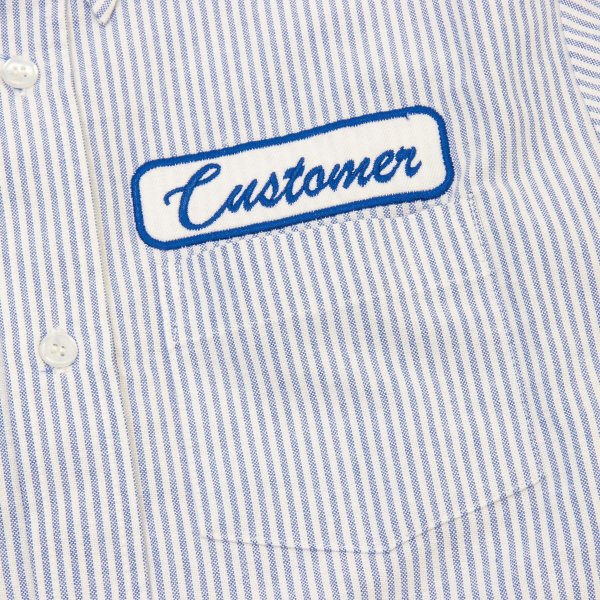 画像5: キッズ MOON Cafe シグネチャー エンブレム ボタンダウン シャツ (5)