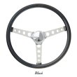 画像2: MOONEYES ORIGINAL "4-Holes Finger Grip" Steering Wheel 38cm(15") Black (2)