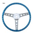 画像11: MOONEYES ORIGINAL California Metal Flake Finger Grip Steering Wheel  38cm(15") (11)