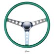 画像3: MOONEYES ORIGINAL California Metal Flake 4-Holes Finger Grip Steering Wheel  38cm(15") (3)