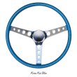画像5: MOONEYES ORIGINAL California Metal Flake 4-Holes Finger Grip Steering Wheel  38cm(15") (5)